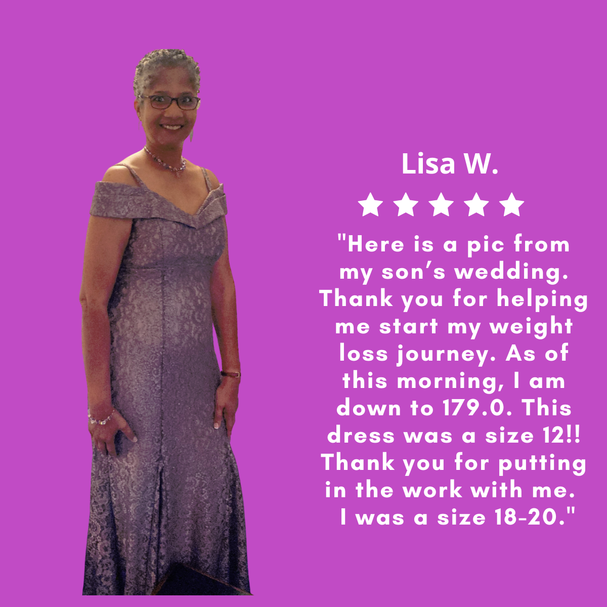 lisa testimonial